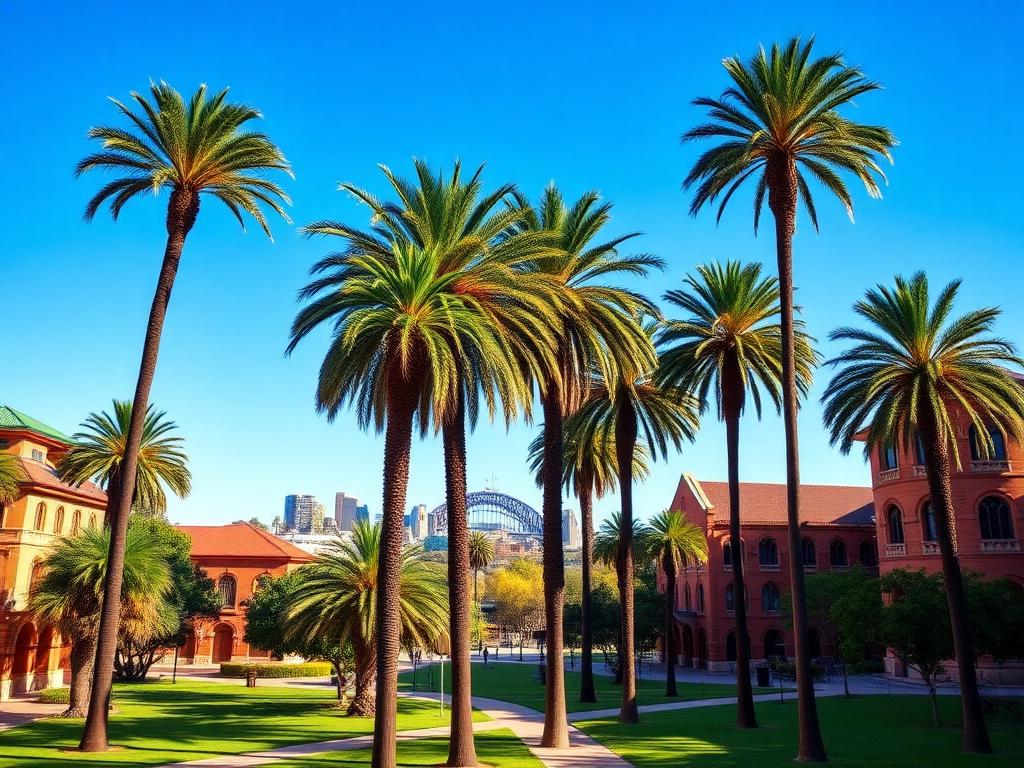 University campus in Australia