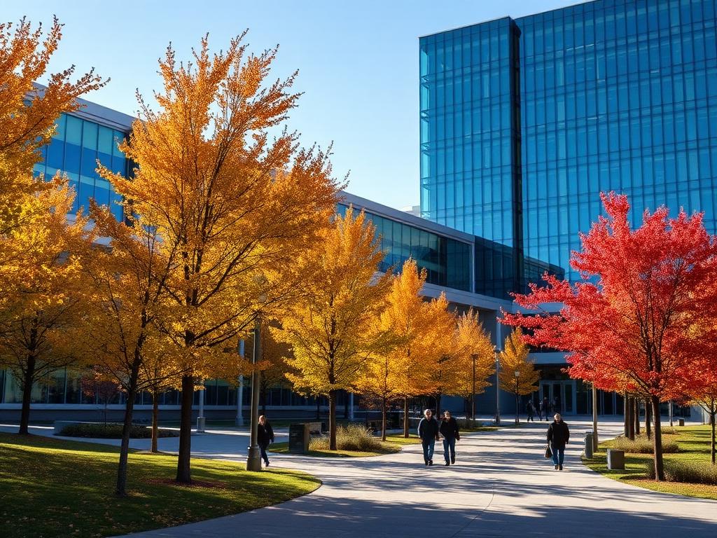 University campus in Canada