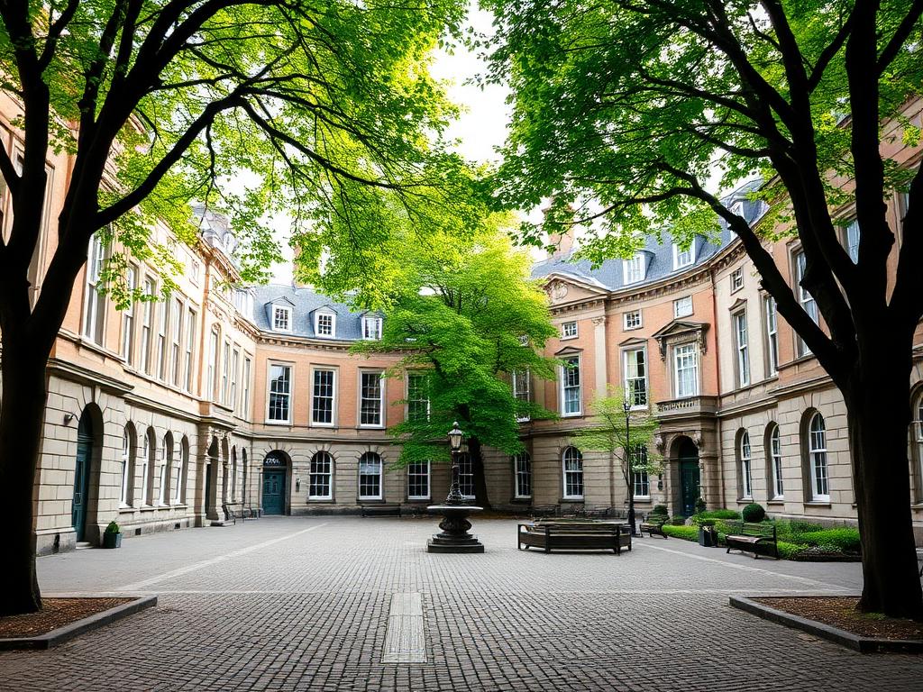 University campus in Ireland