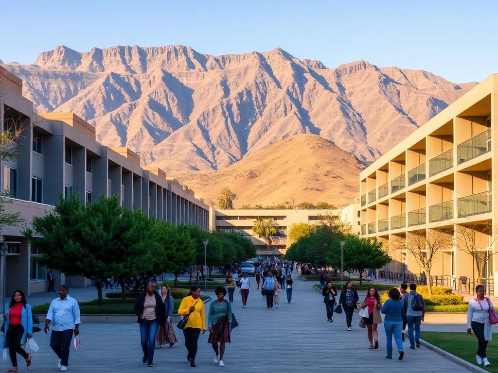 University campus in South Africa