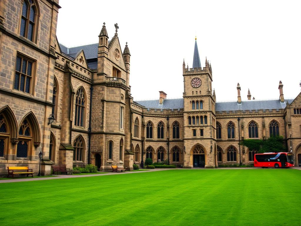 University campus in United Kingdom