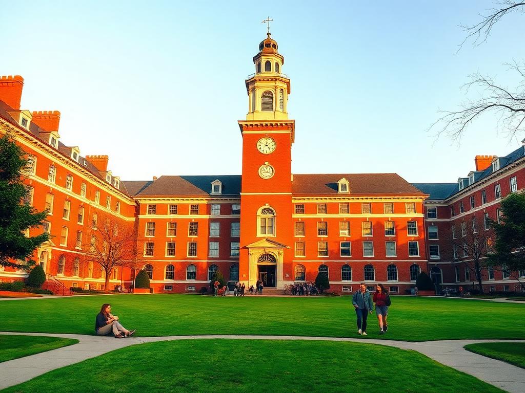 University campus in United States